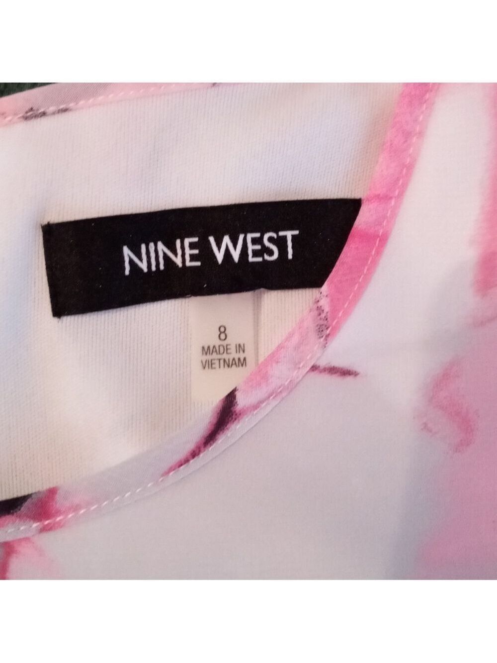 Nine West Floral Dress Size 8 - Picture 2 of 8